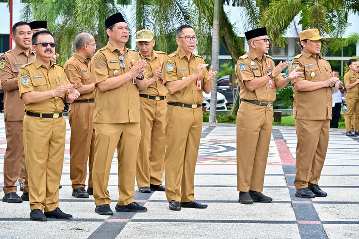 Kepala BAPPERIDA Kalteng Ajak ASN Tingkatkan Profesionalisme Pasca Idulfitri