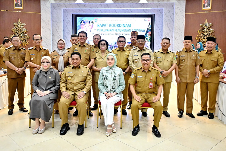Pemprov Kalteng Gencarkan Aksi Terpadu Percepatan Penurunan Stunting Tahun 2025