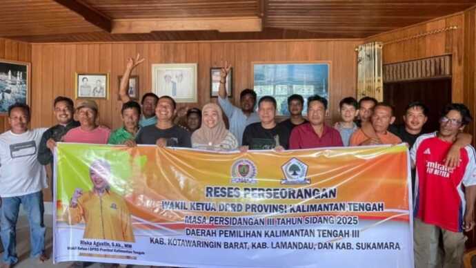 Riska Agustin Temui Warga Kotawaringin Hilir, Dukungan Promosi Produk Lokal Aspirasi Prioritas