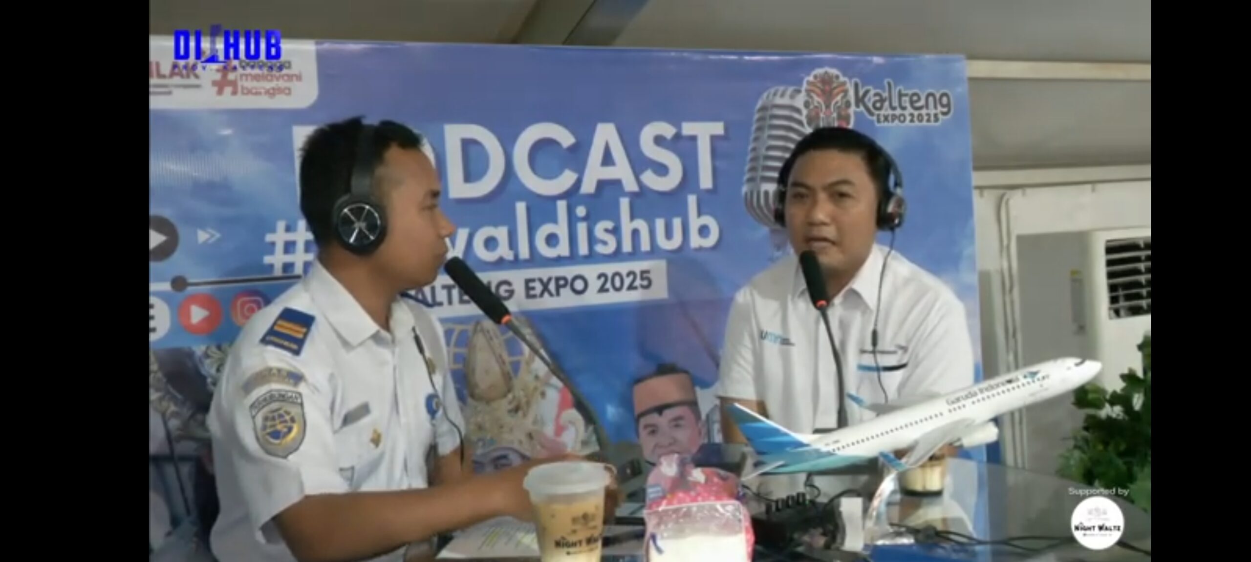 Podcast Dishub Kalteng Angkat Isu Penerbangan dan Akses Regional