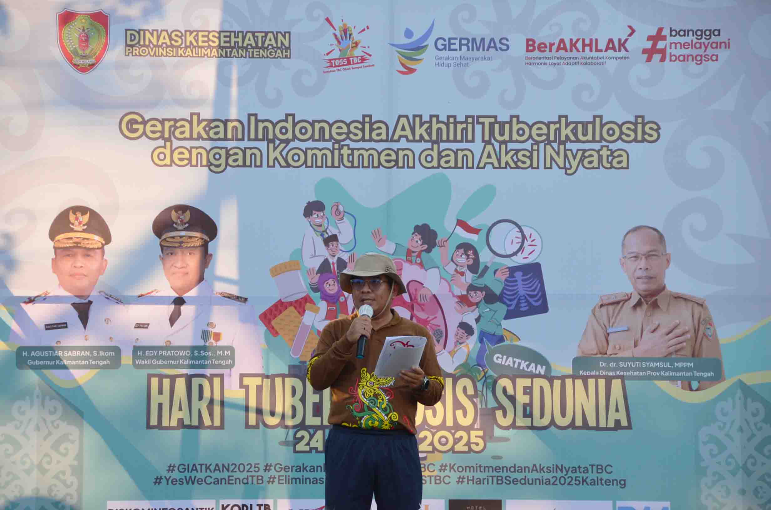 Peringati Hari TB Sedunia 2025, Dinkes Kalteng Tegaskan Komitmen Eliminasi TBC