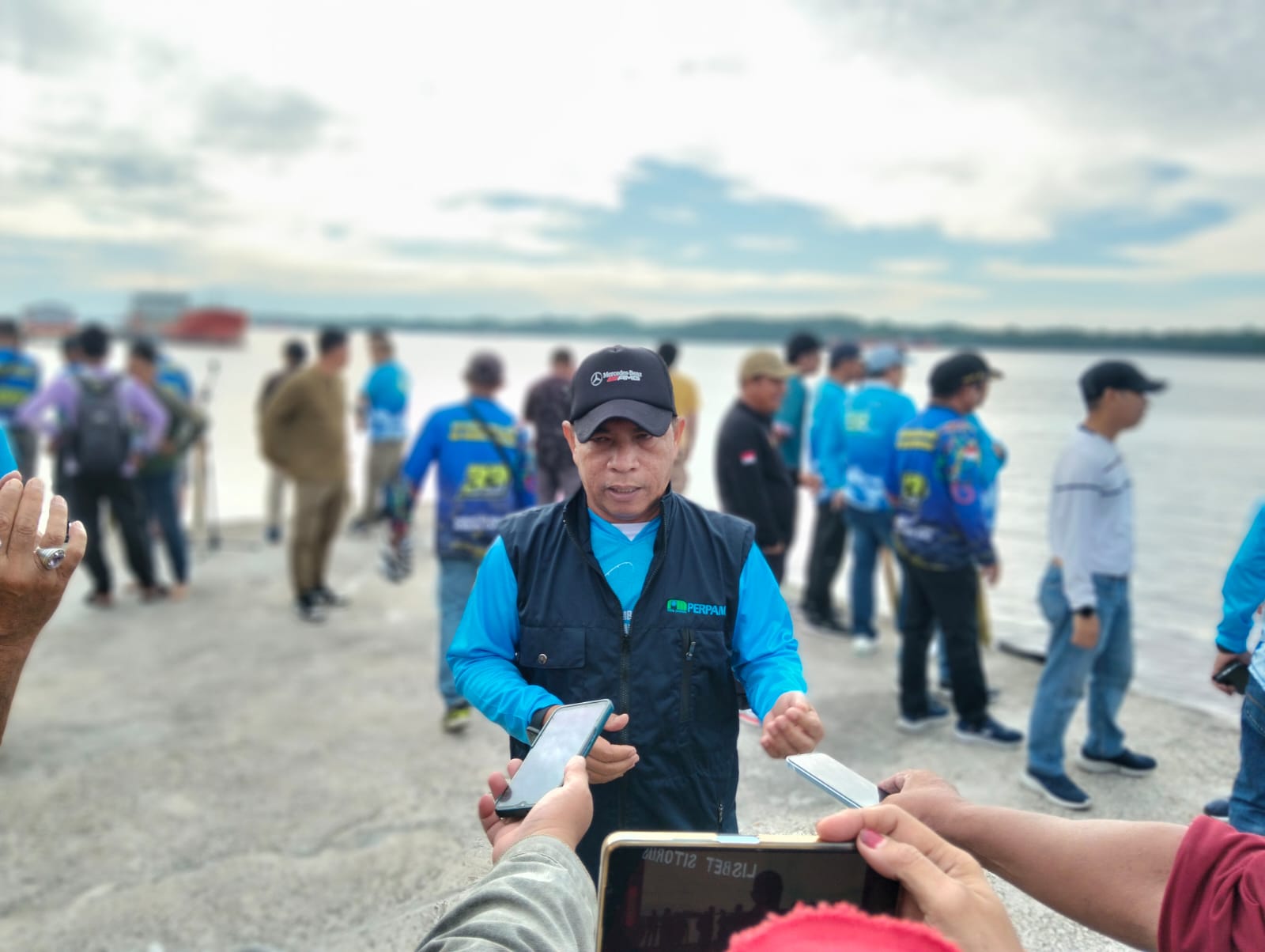 Lomba Mancing Udang Galah HUT ke-33 Perumdam Tirta Arut, Supriansyah Ajak Jaga Alam dan Kenalkan Wisata Kumai