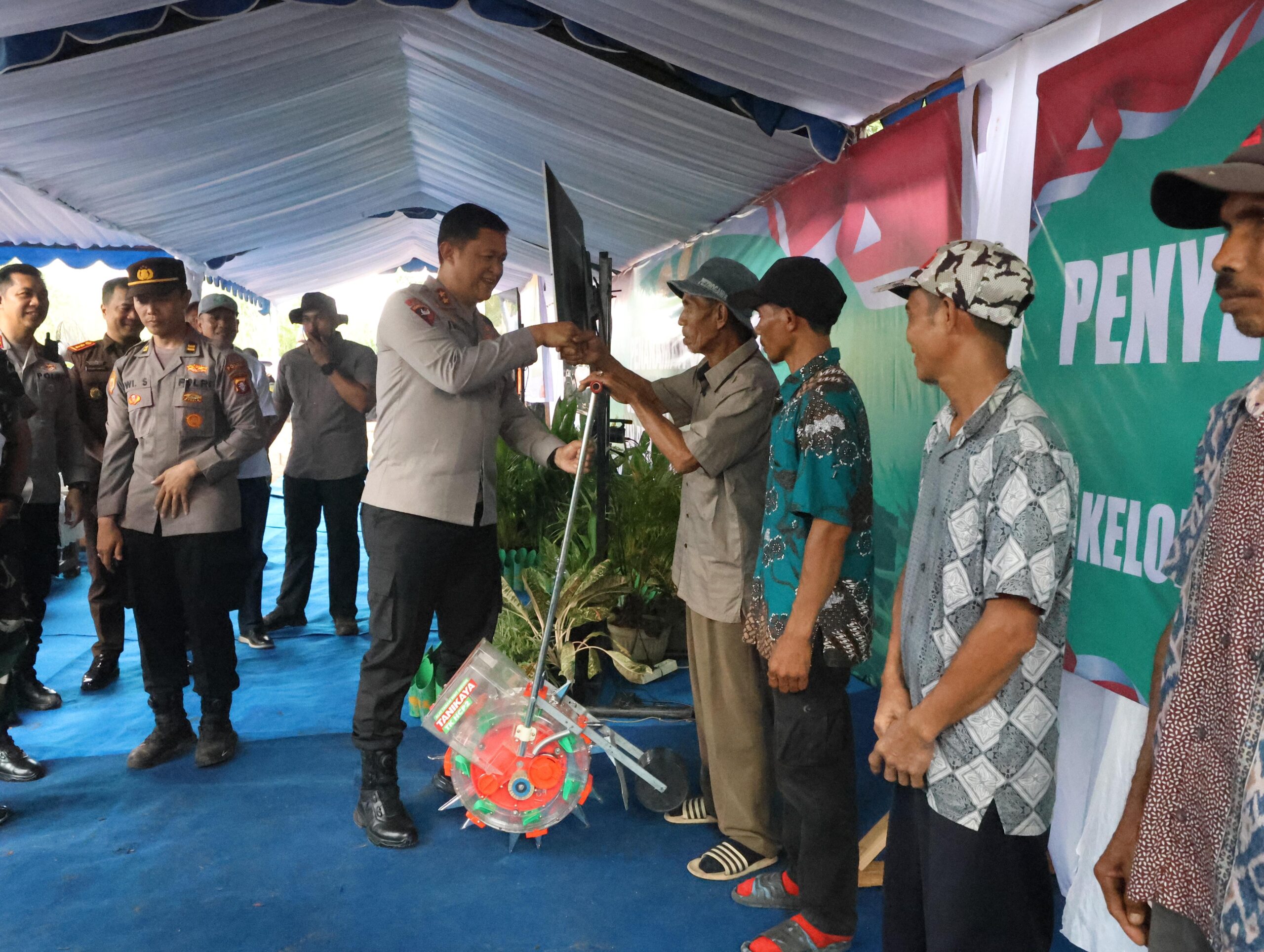 Pulang Pisau Jadi Sentra Tanam Jagung, Polda Kalteng Libatkan Petani Lokal