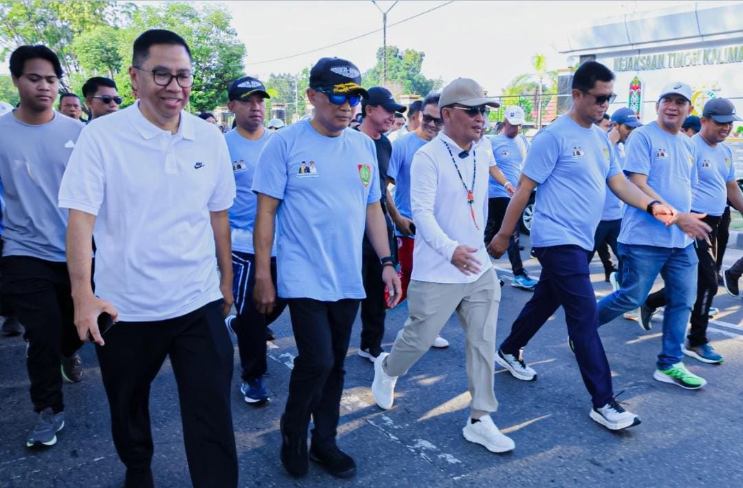 Hari Koperasi Nasional ke-78 di Kalteng Dimeriahkan Jalan Sehat dan Parade Daerah