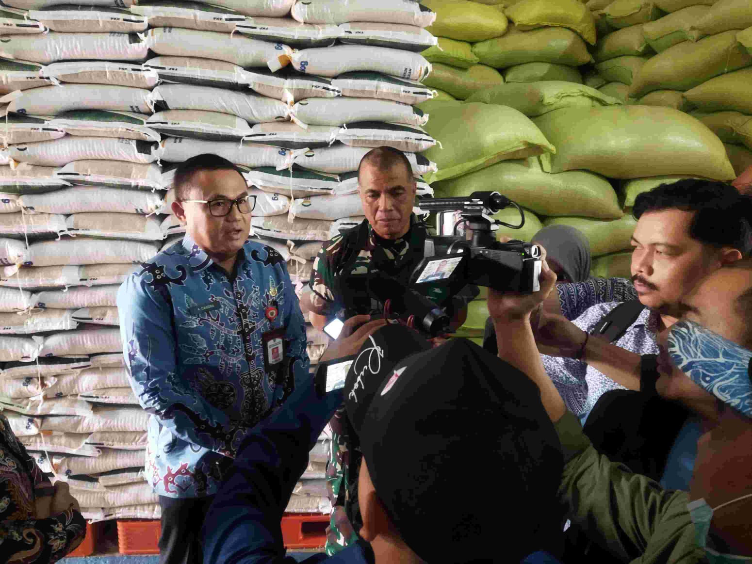 Stok Beras Kalteng Aman, Gudang Bulog Terjaga secara Higienis