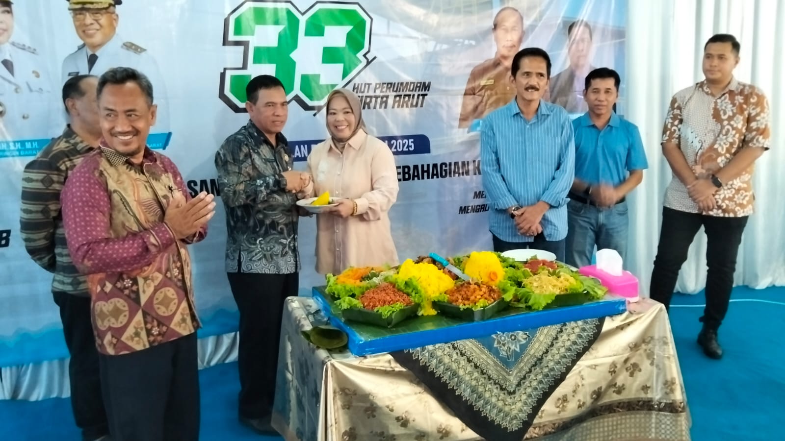 HUT ke-33 Perumdam Tirta Arut, Bupati Nurhidayah Dorong Inovasi dan Pelayanan Prima