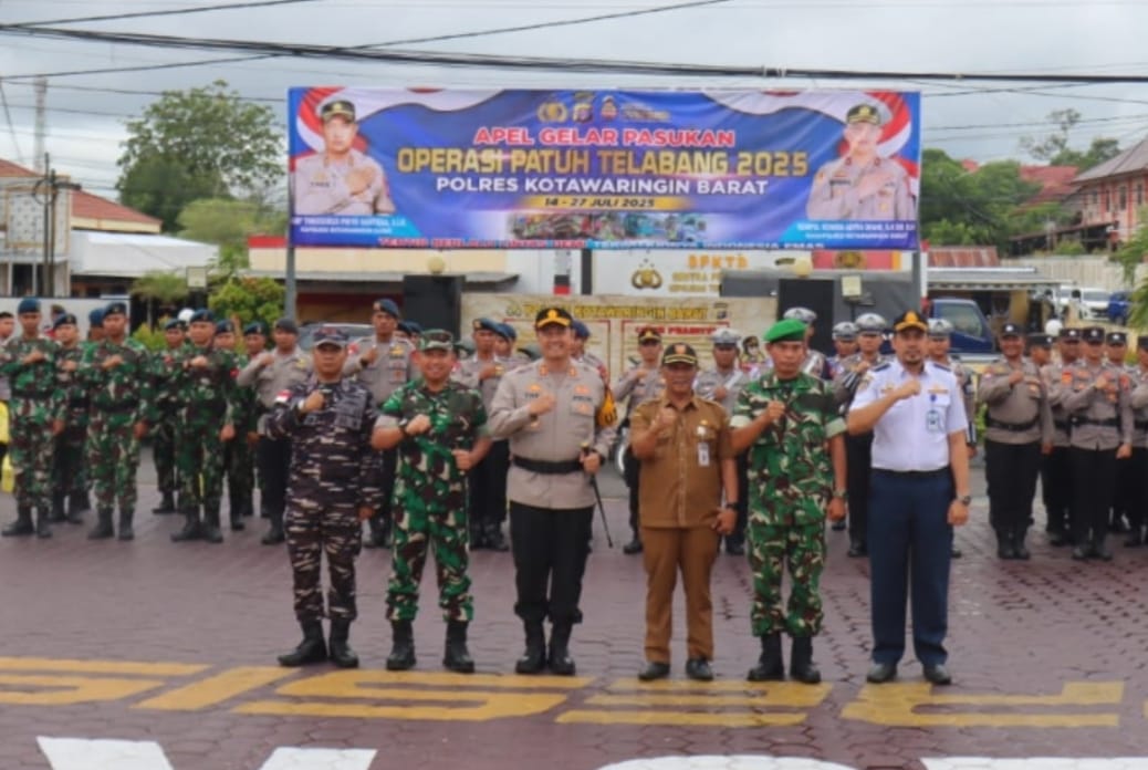 Operasi Patuh Telabang 2025 Dimulai: Polres Kobar Siap Tindak Pelanggar Lalu Lintas Demi Keselamatan Bersama