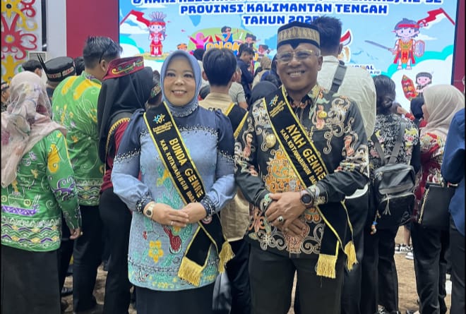 Bupati-Wabup Dikukuhkan Sebagai Bunda dan Ayah Genre, Kobar Ukir Prestasi Tertinggi di Kalteng