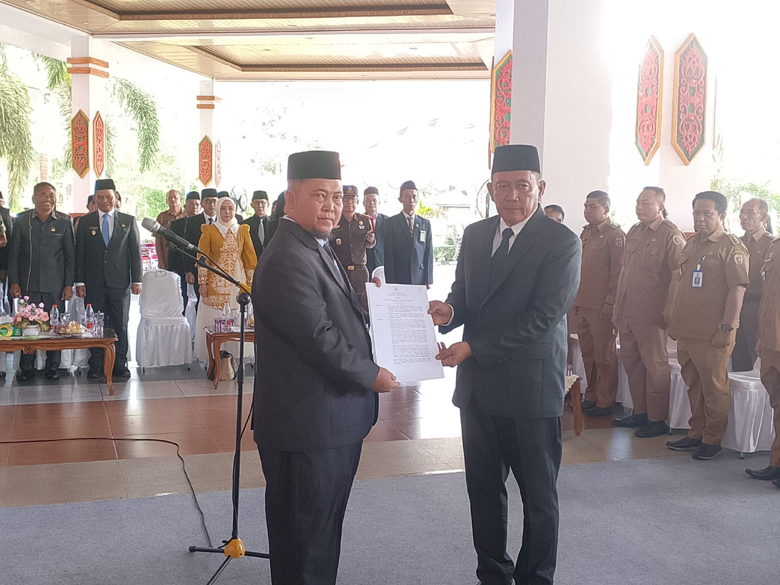 Christian Rain Resmi Dilantik Jadi Pj Sekda Katingan, Bupati Saiful Tekankan Inovasi dan Integritas