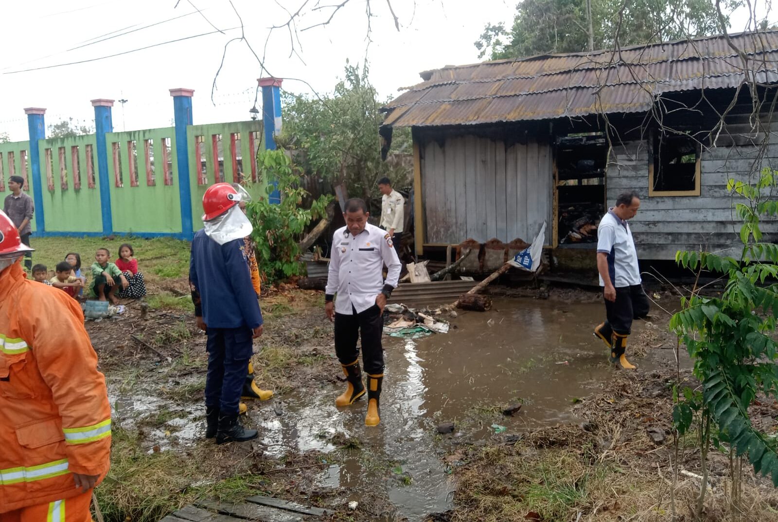 Korsleting Listrik Diduga Jadi Penyebab Kebakaran Rumah Kosong di Samping Kantor Pertamina