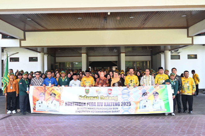 Bupati Kobar Lepas 189 Kontingen PEDA KTNA, Dorong Semangat Majukan Pertanian Daerah