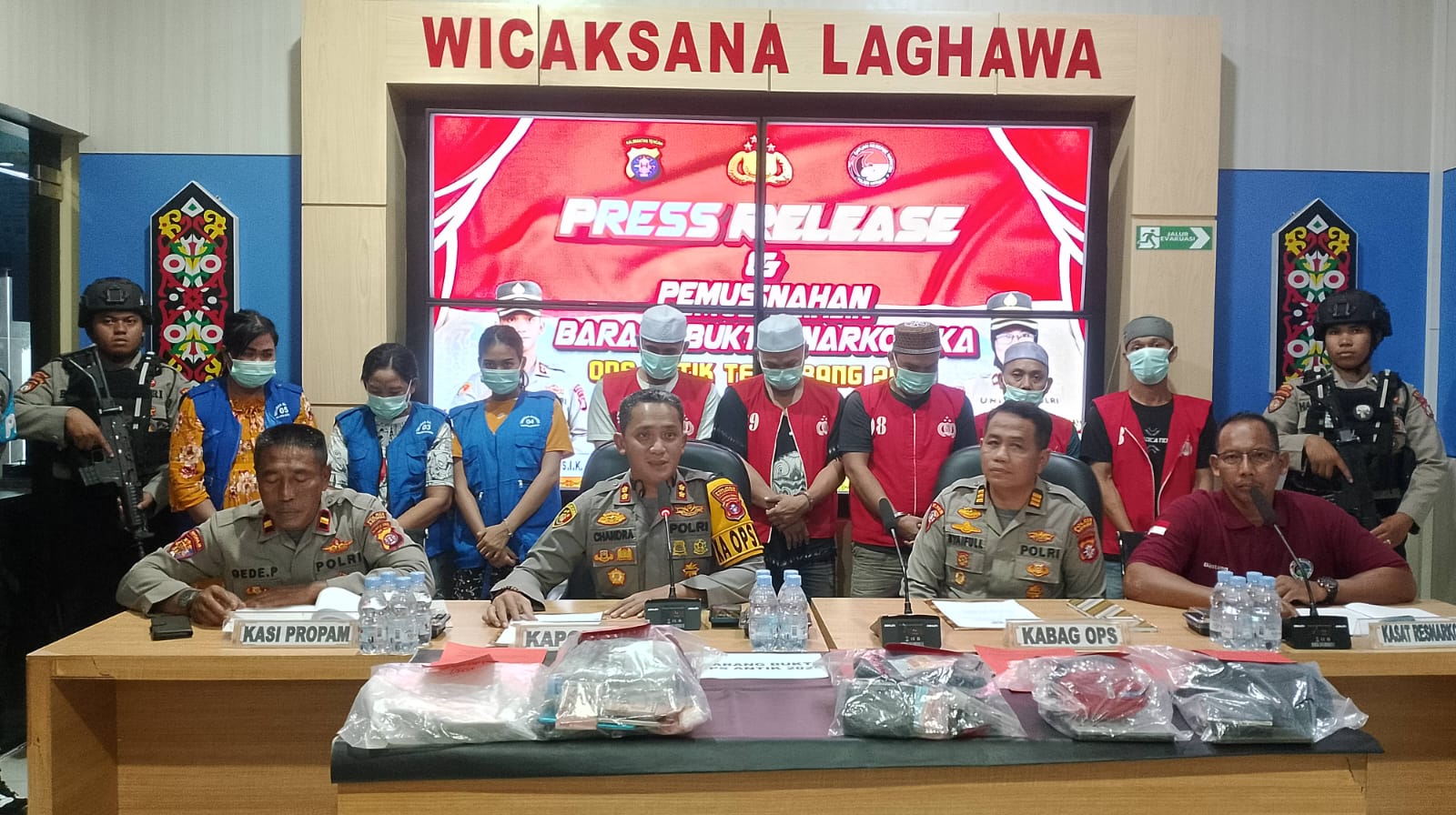 Katingan Darurat Narkoba, Polres Berhasil Ungkap 5 Kasus Selama 25 Hari