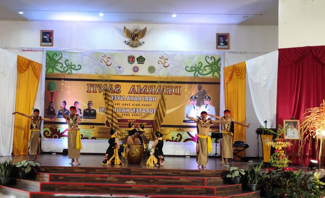 Katingan Gelar Dharma Santi Nyepi, Wabup Firdaus Ajak Umat Perkuat Sinergi