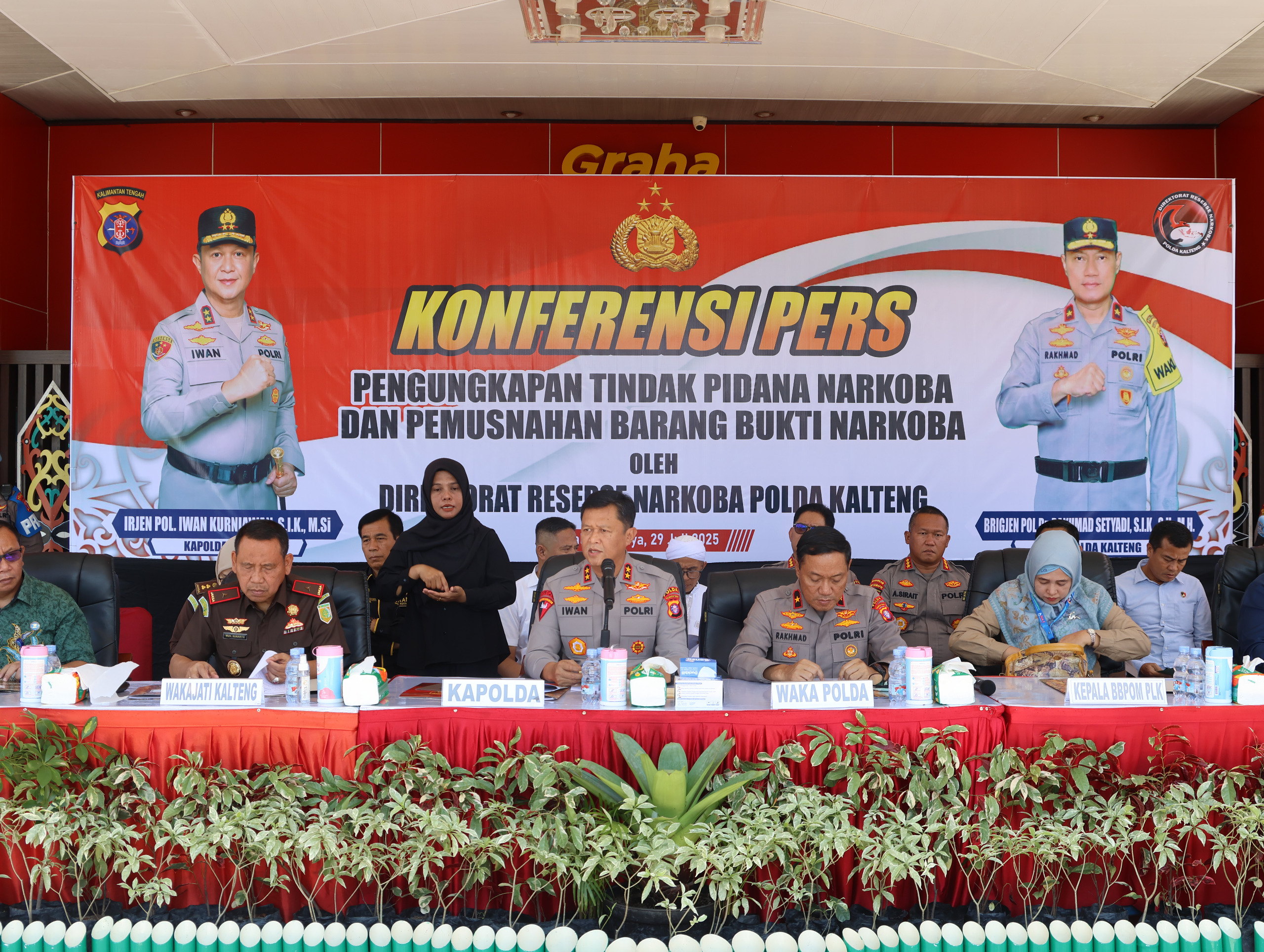 Polda Kalteng Ungkap 9,9 Kg Sabu dari 99 Kasus di Tujuh Wilayah, 131 Pengedar Diringkus