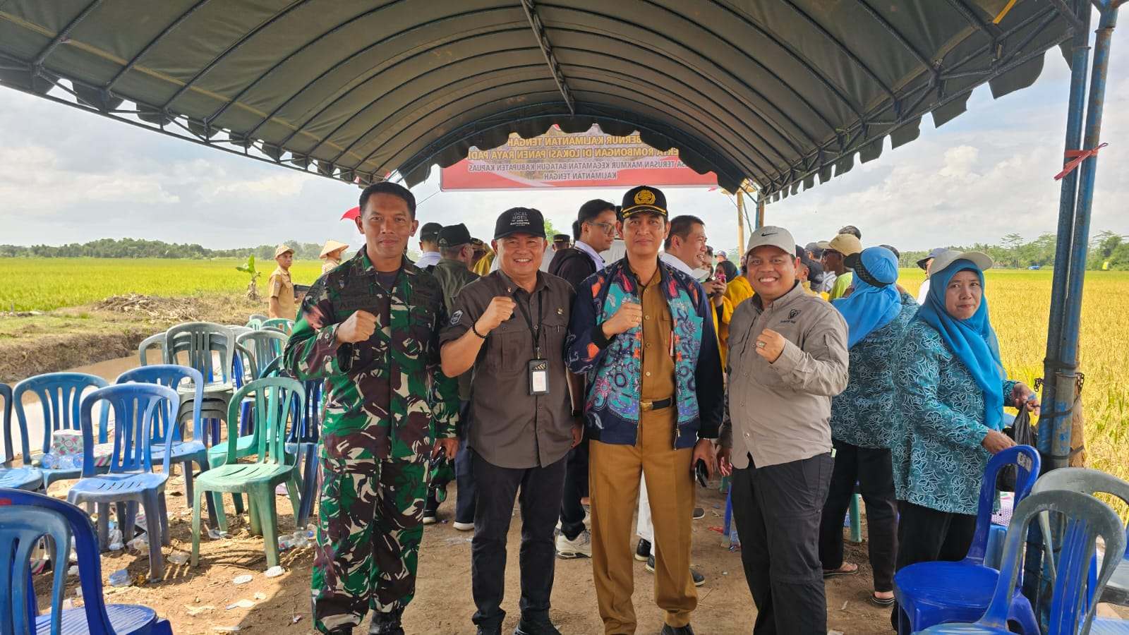 Agus Candra: Panen Raya Buktikan Program Ketahanan Pangan Dilaksanakan Secara Nyata