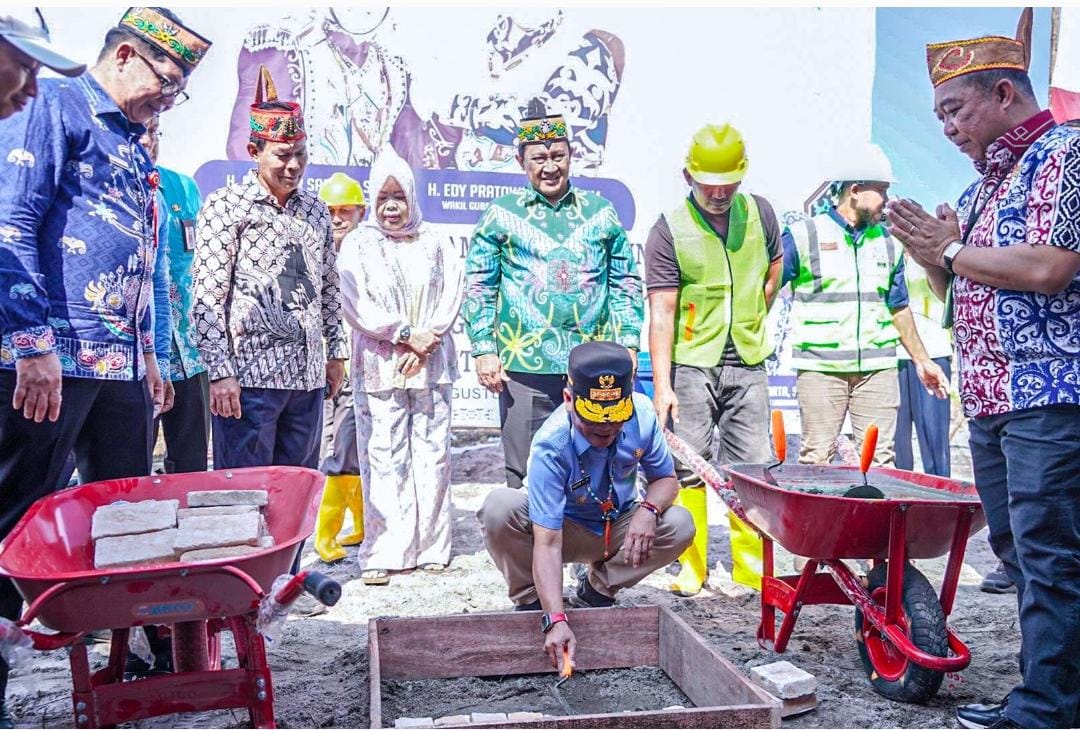 Gubernur Kalteng Resmikan Pembangunan UPT Limbah Medis