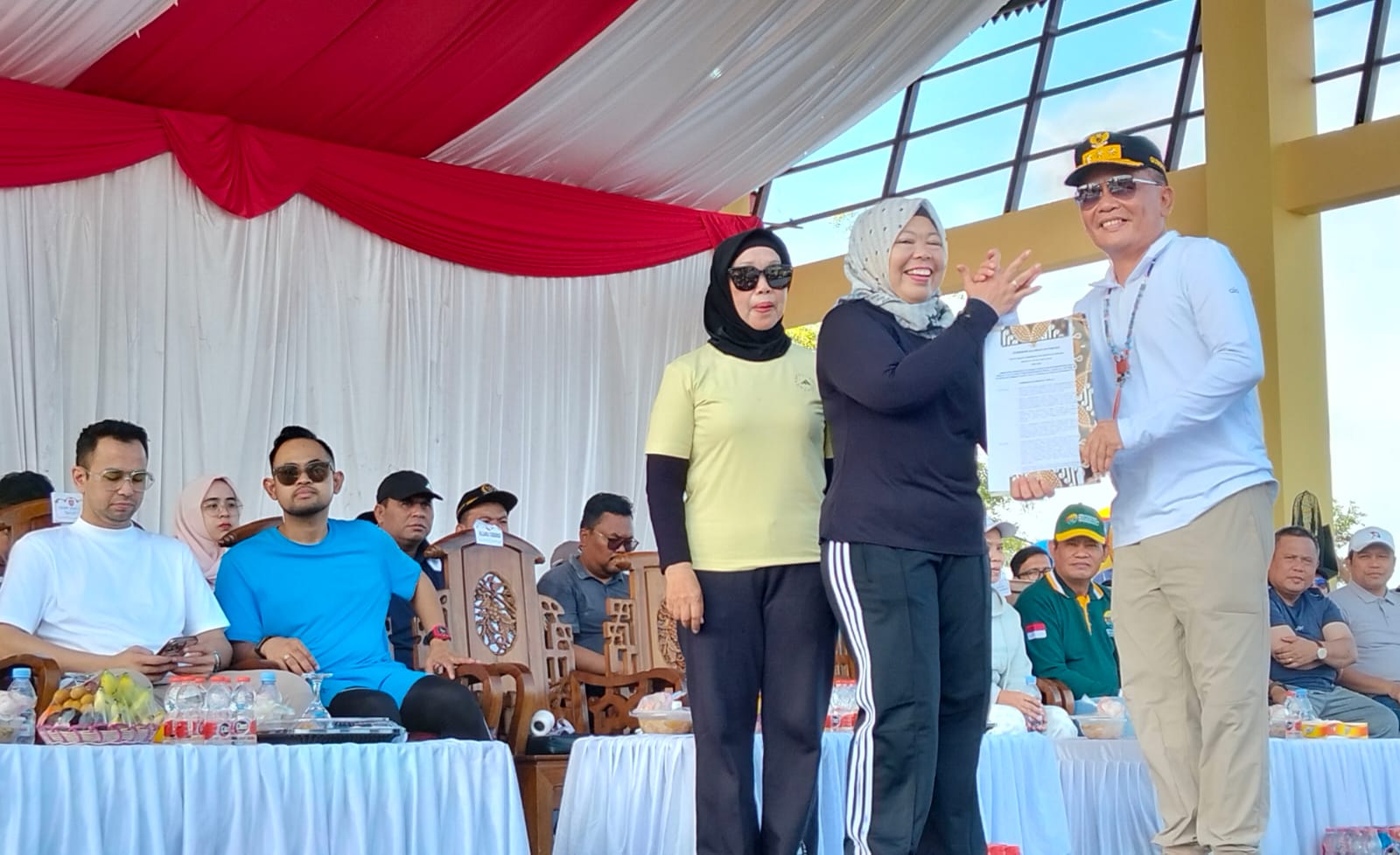 Kobar Resmi Jadi Tuan Rumah Porprov XIII, SK Diserahkan Gubernur Disaksikan Raffi Ahmad