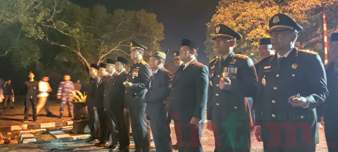 Hening Tengah Malam, Forkopimda Kalteng Gelar Renungan Suci di TMP Sanaman Lampang