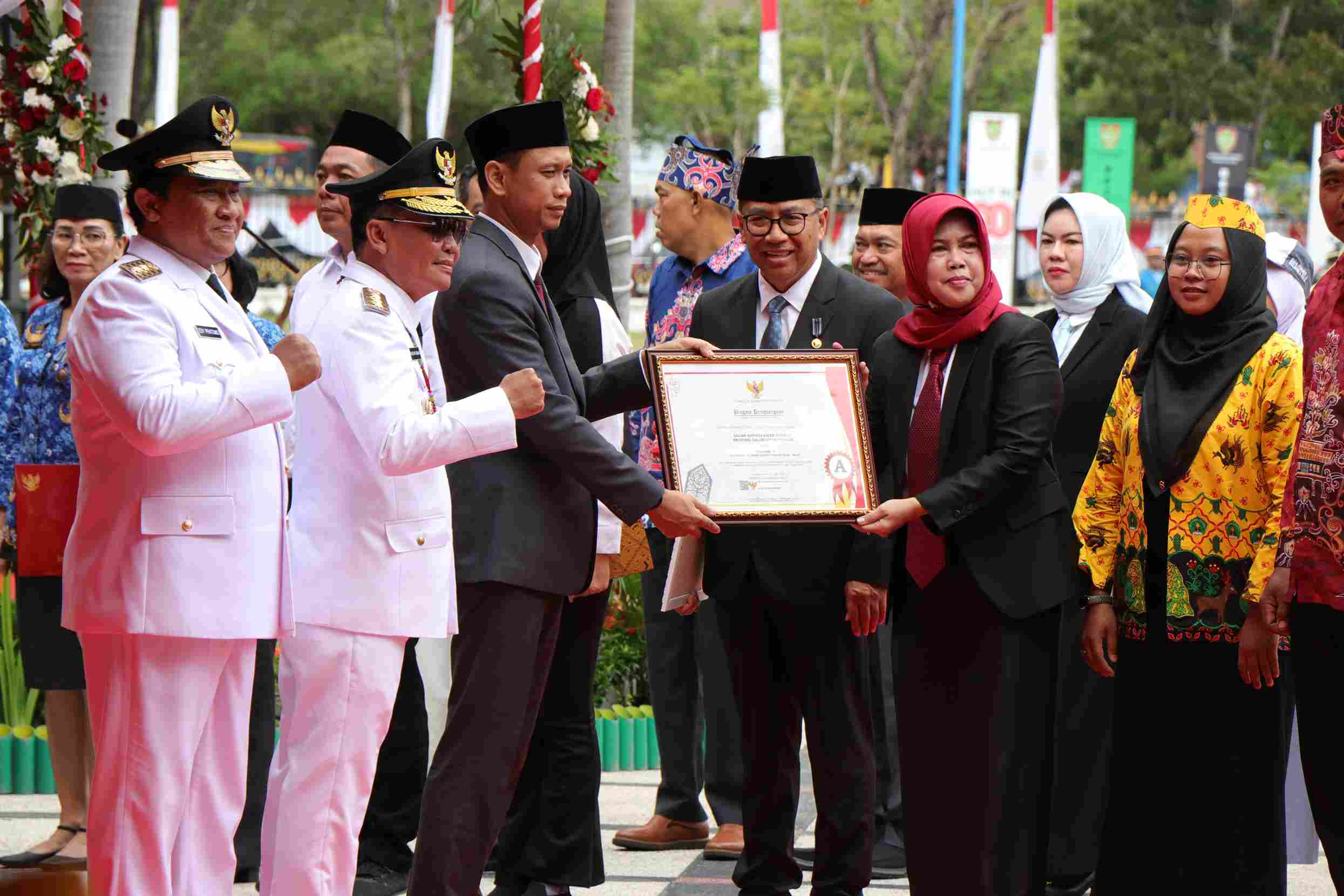 Raih Penghargaan AKIP Terbaik I, BKD Kalteng Makin Mantap Kelola Manajemen ASN