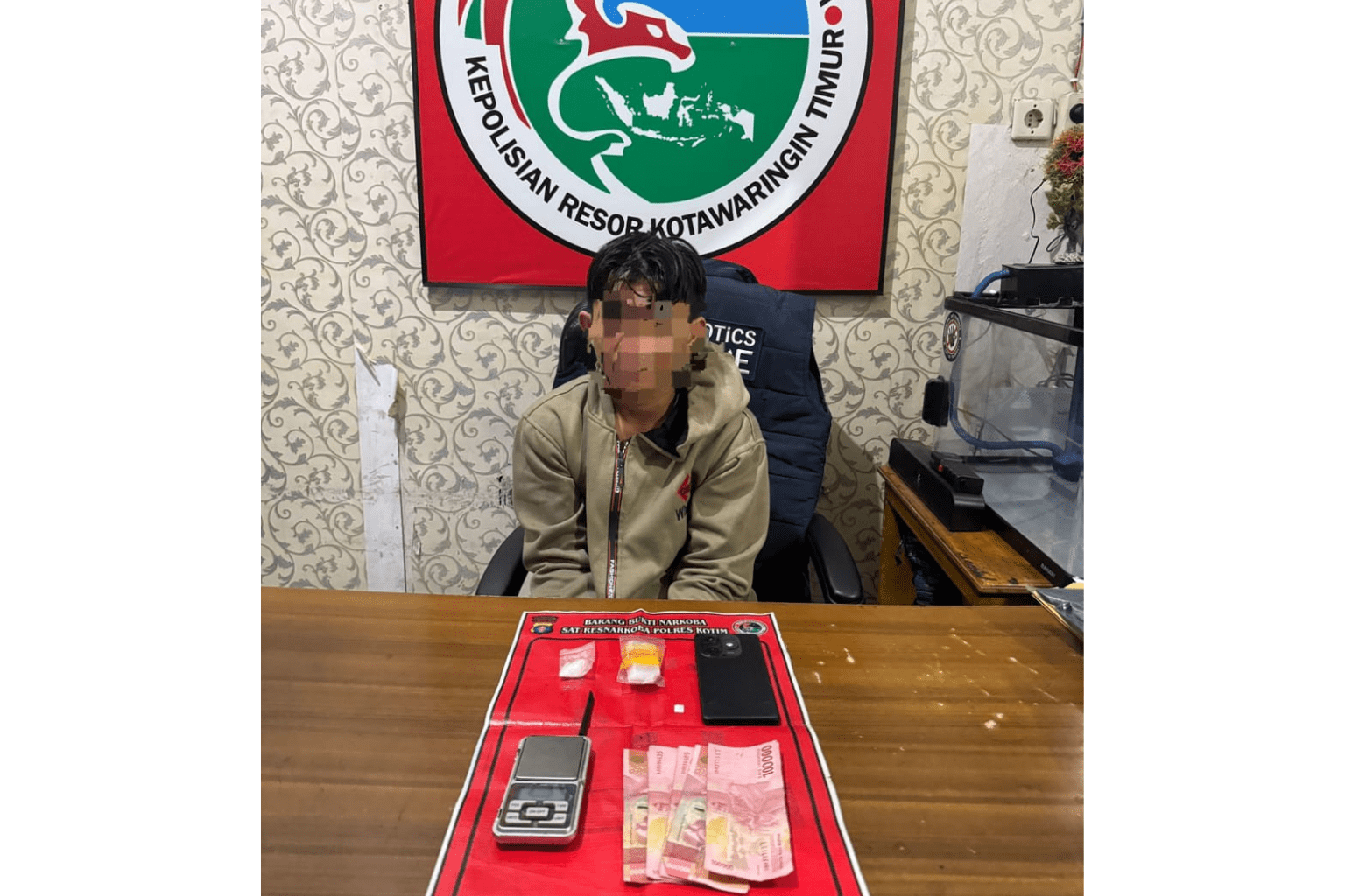 Pemuda Baamang ini Jadi Pengedar Sabu, Tak Berkutik Saat Diamankan Polisi