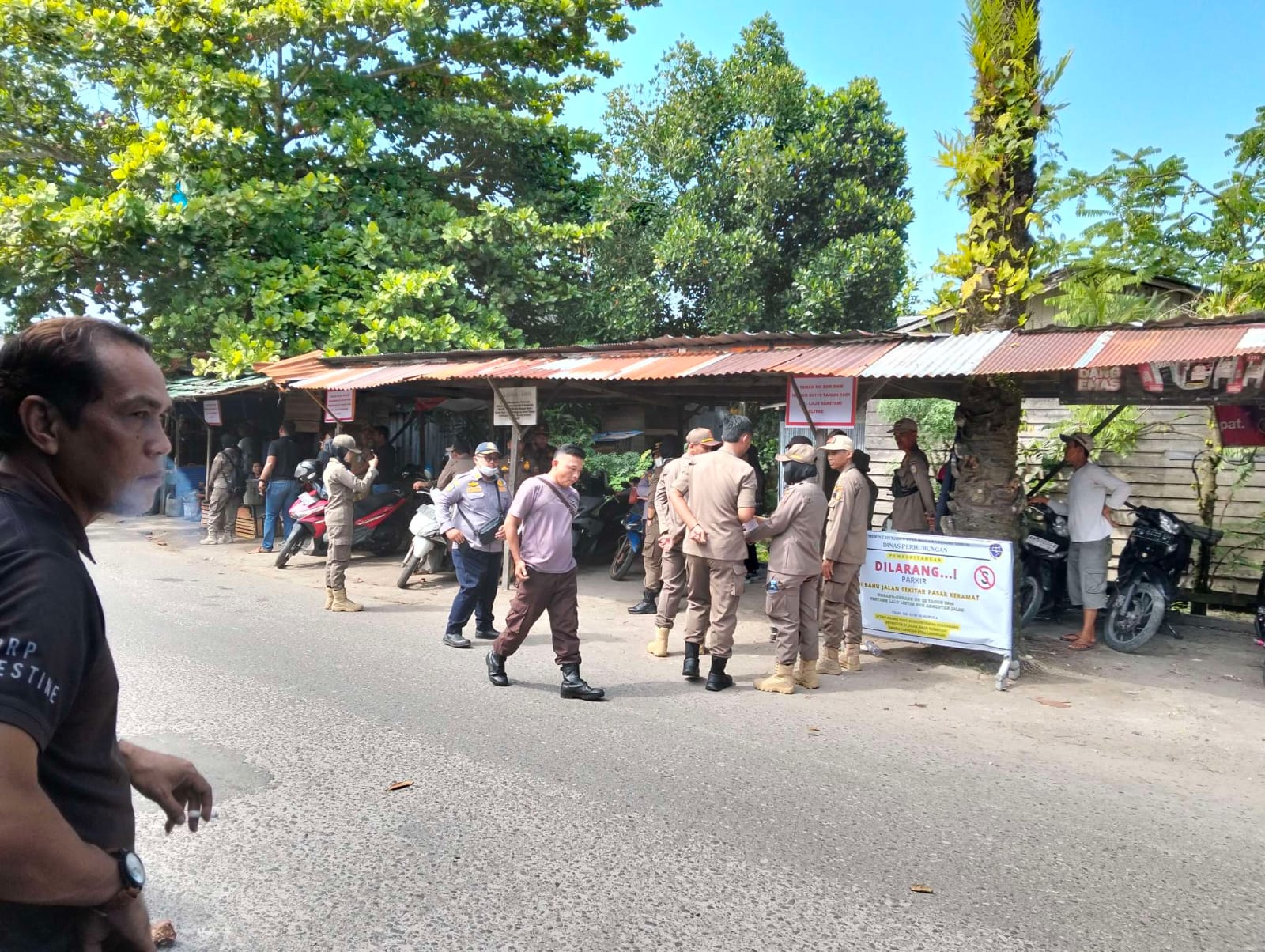 Pro-Kontra Penertiban Pedagang di Sekitar Pasar Keramat Kotim