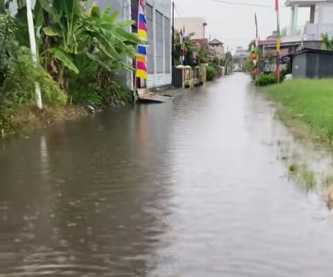 Diguyur Hujan Deras, Sejumlah Kawasan di Sampit Kebanjiran