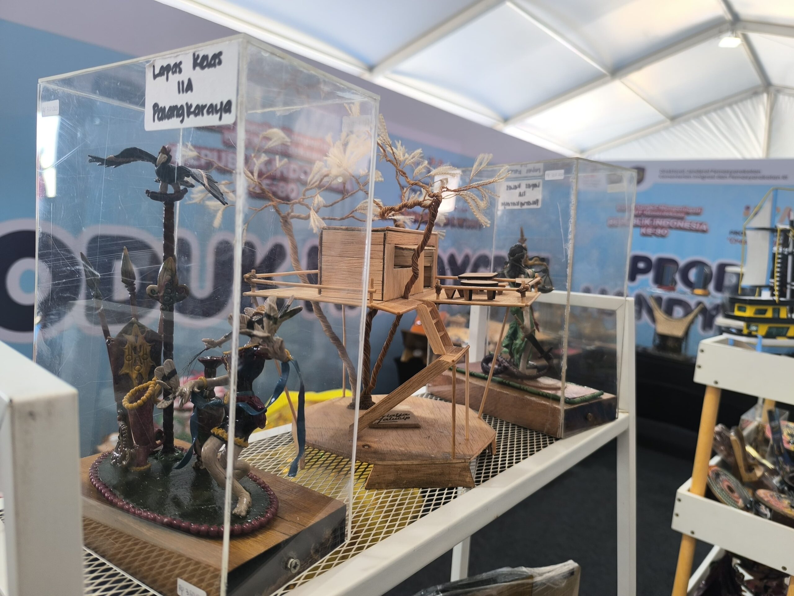 Karya Kreatif WBP Kalimantan Tengah Tampil Mempesona di IPPA Fest 2025