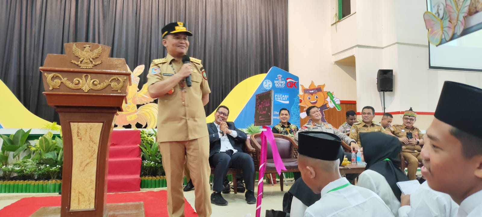 Gubernur Agustiar Sabran Beri Motivasi ke Mahasiswa Baru UIN Palangka Raya