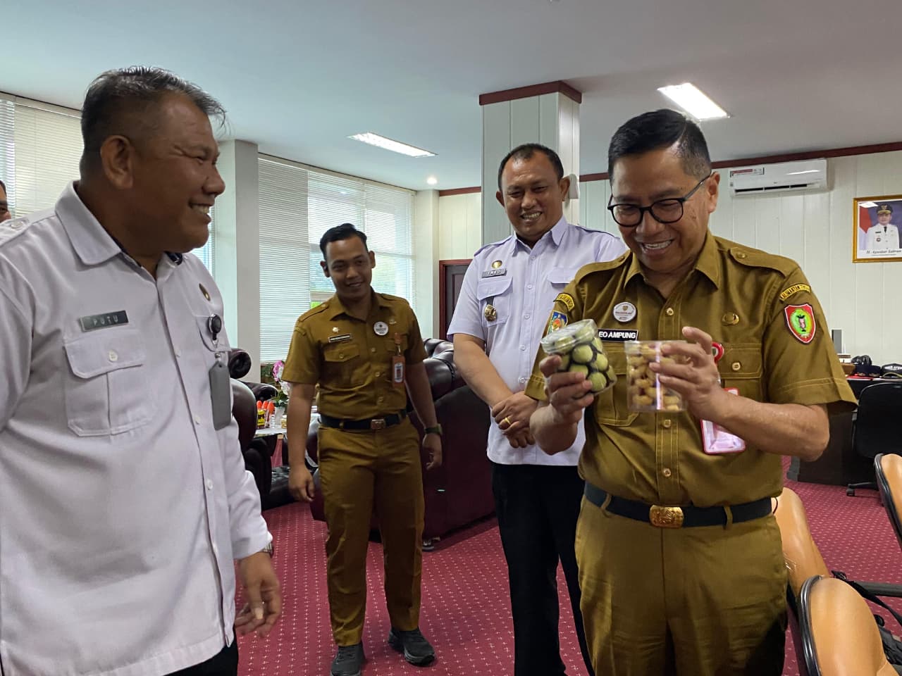 Penguatan Pembinaan Pemasyarakatan, Kakanwil Ditjenpas Kalteng Temui Sekda