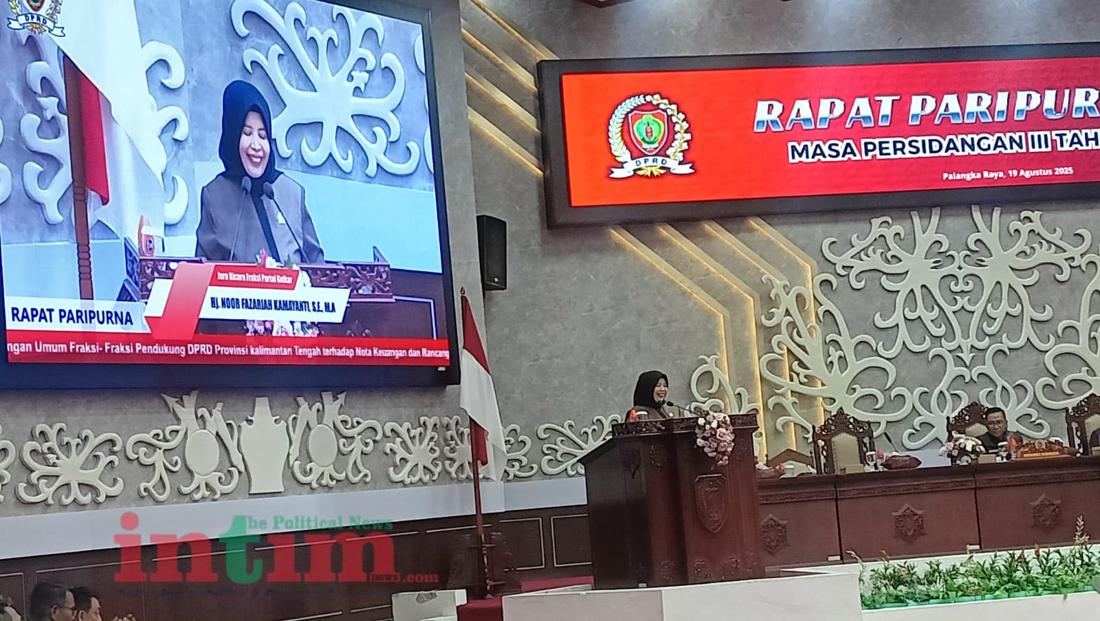 Fraksi Golkar DPRD Kalteng Beri Catatan Kritis atas Raperda Perubahan APBD 2025