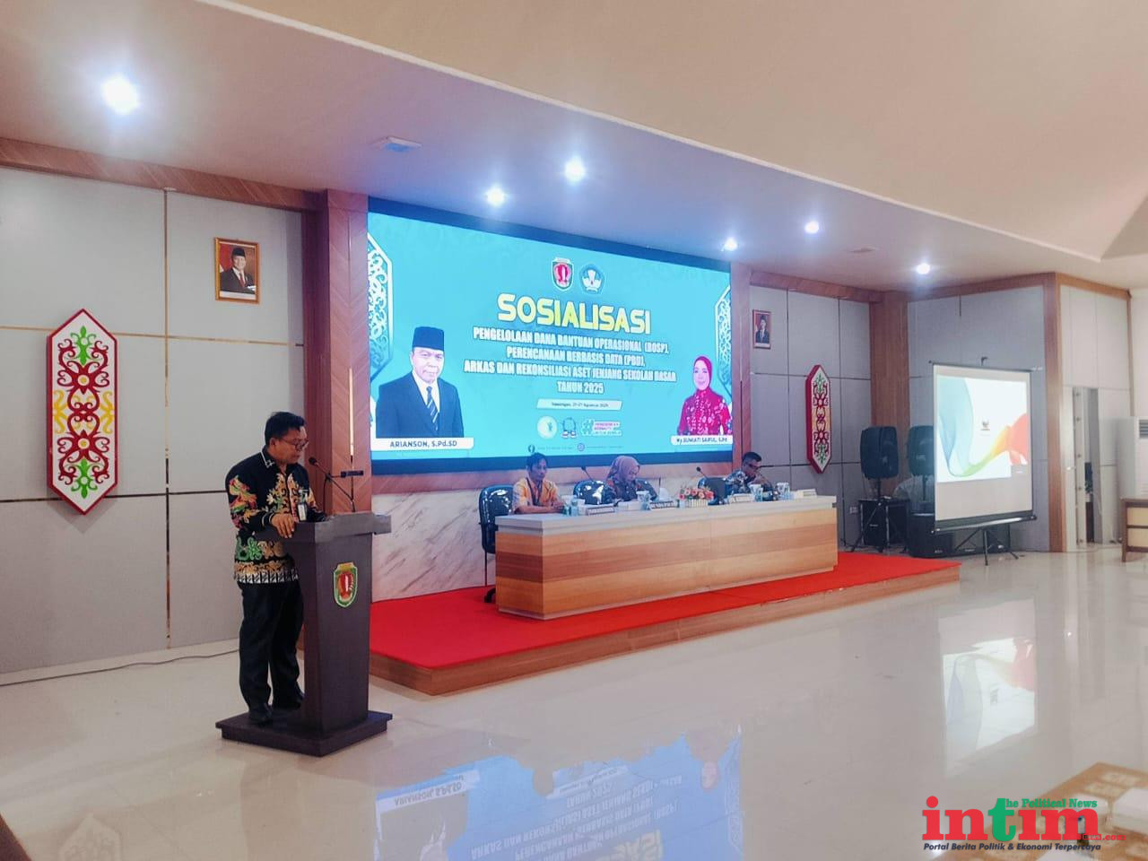 Disdik Katingan Tekankan Laporan BOSP Harus Tepat Waktu, April dan Agustus Jadi Batas