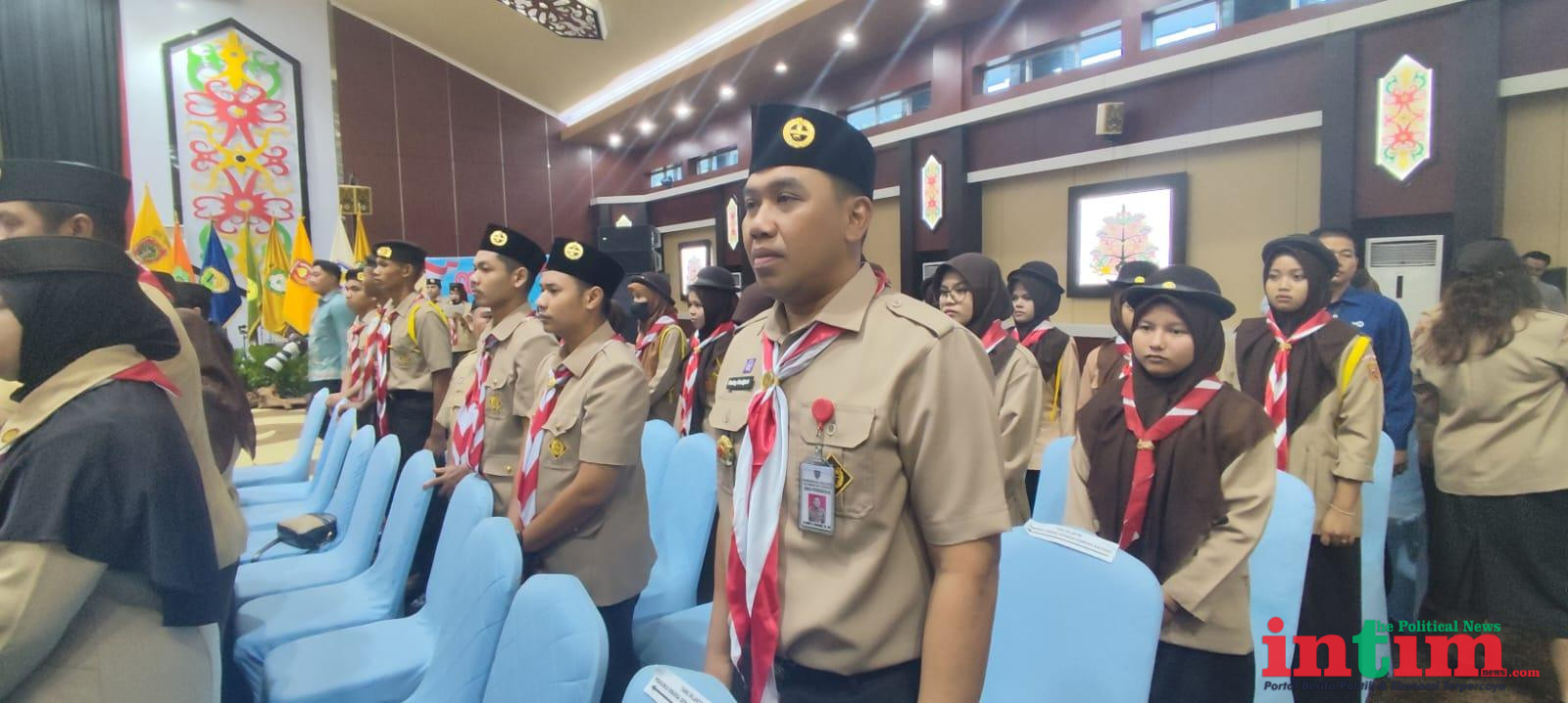 Pramuka Kalteng Dilantik, Kadisbun Sampaikan Dukungan