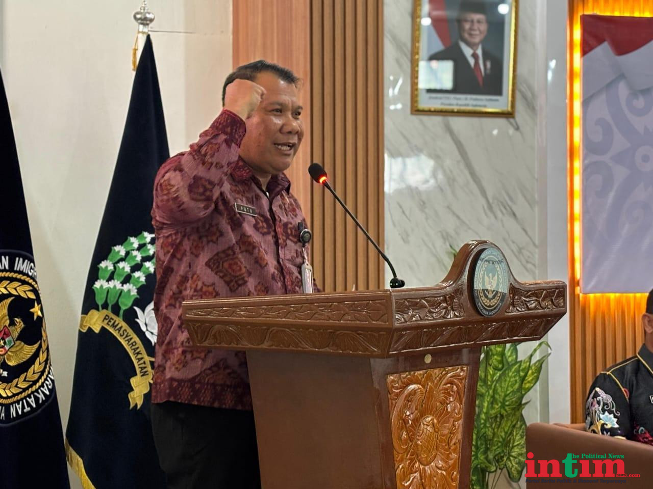 Kanwil Ditjenpas Kalteng Evaluasi Kinerja Semester I 2025