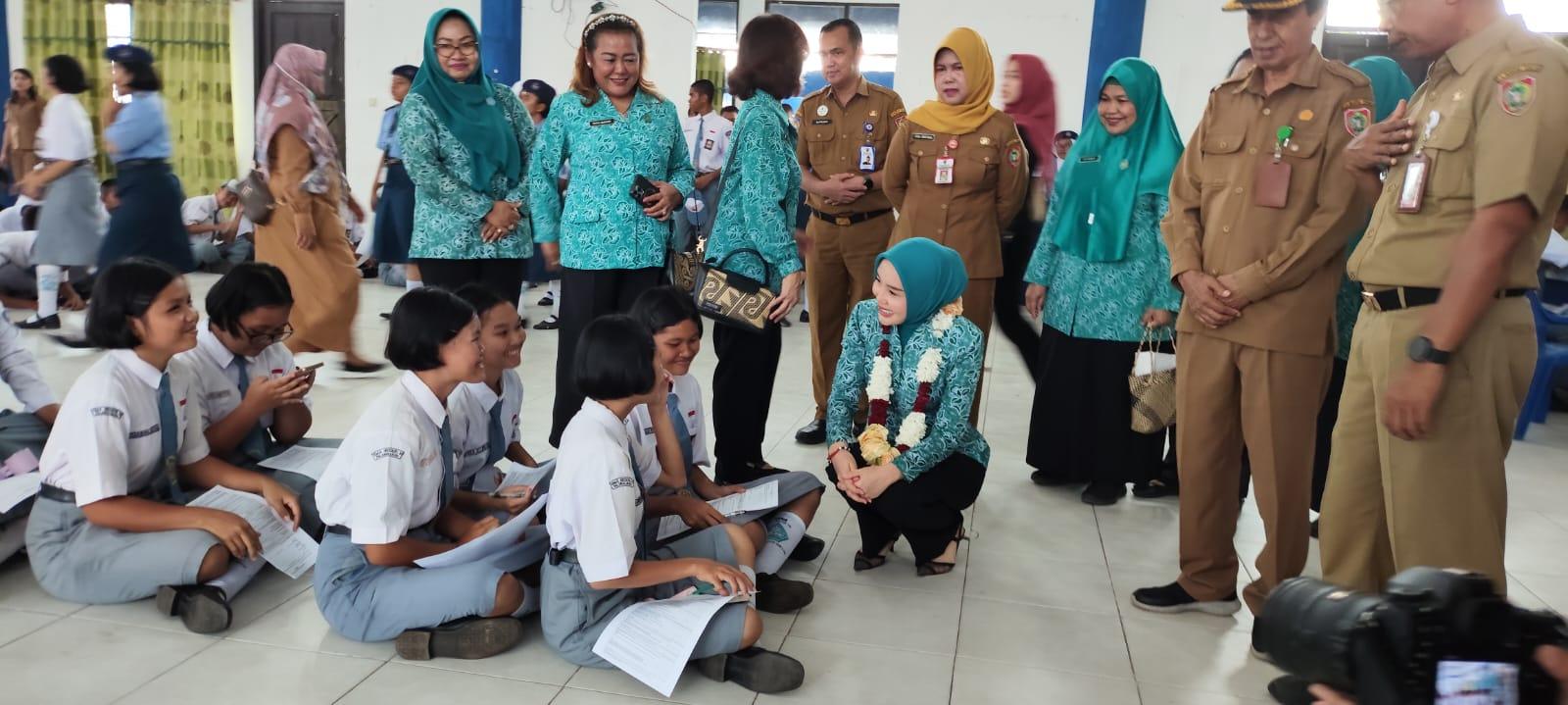 TP PKK Kalteng Kawal Implementasi Perdana Program Makan Bergizi Gratis