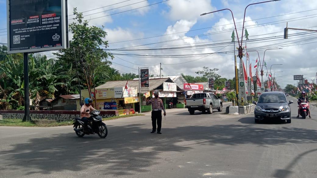 84 Personel Polisi Kawal Pawai Pembangunan HUT RI di Sampit