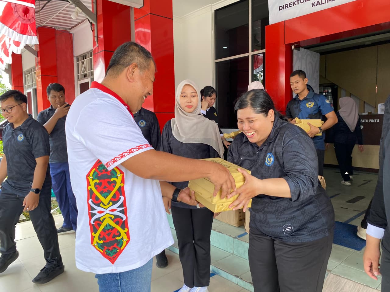 Kanwil Ditjenpas Kalteng Hidupkan Kekompakan Lewat Lomba Pegawai