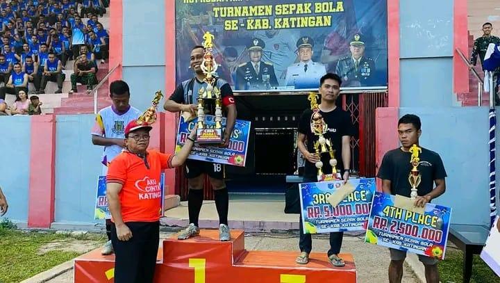 Turnamen Sepak Bola HUT ke-23 Katingan Ditutup, Pemkab Tekankan Semangat Persatuan