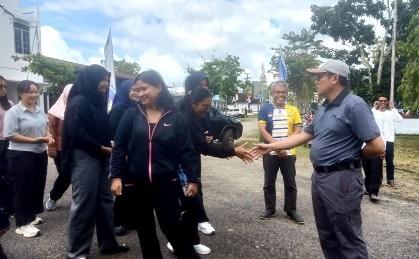 Sidak Pj Bupati Barito Utara, Dorong Semangat dan Komitmen CPNS Baru