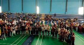 Siswa SD hingga SMP Unjuk Kreativitas di Ajang FLS2N Barut