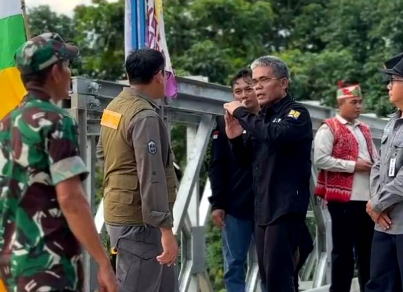 Teweh Timur dan Teweh Selatan Kini Terhubung Jembatan Baru