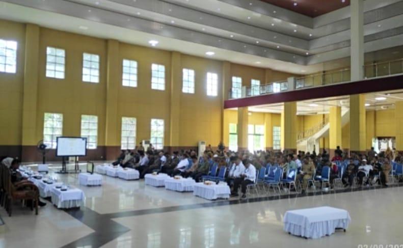 Bupati Kobar Ikuti Rakor Pengendalian Inflasi, Pemda Diminta Perkuat Sinergi