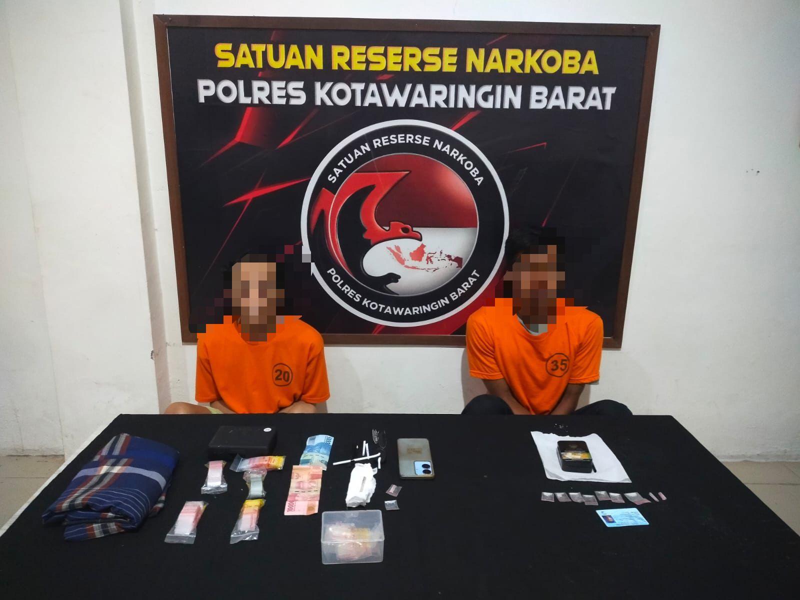 Dalam Semalam, Dua Pengedar Sabu di Pangkalan Bun Diciduk Polisi