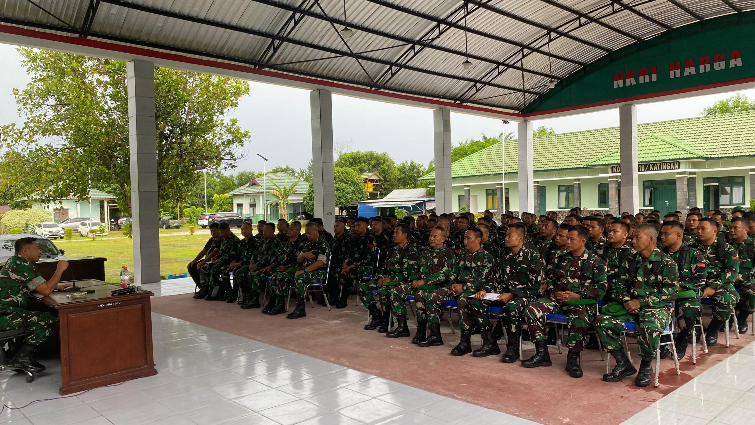 Pesan Tegas Dandim Katingan: Hindari Pelanggaran, Jaga Nama Baik Satuan dan Keluarga