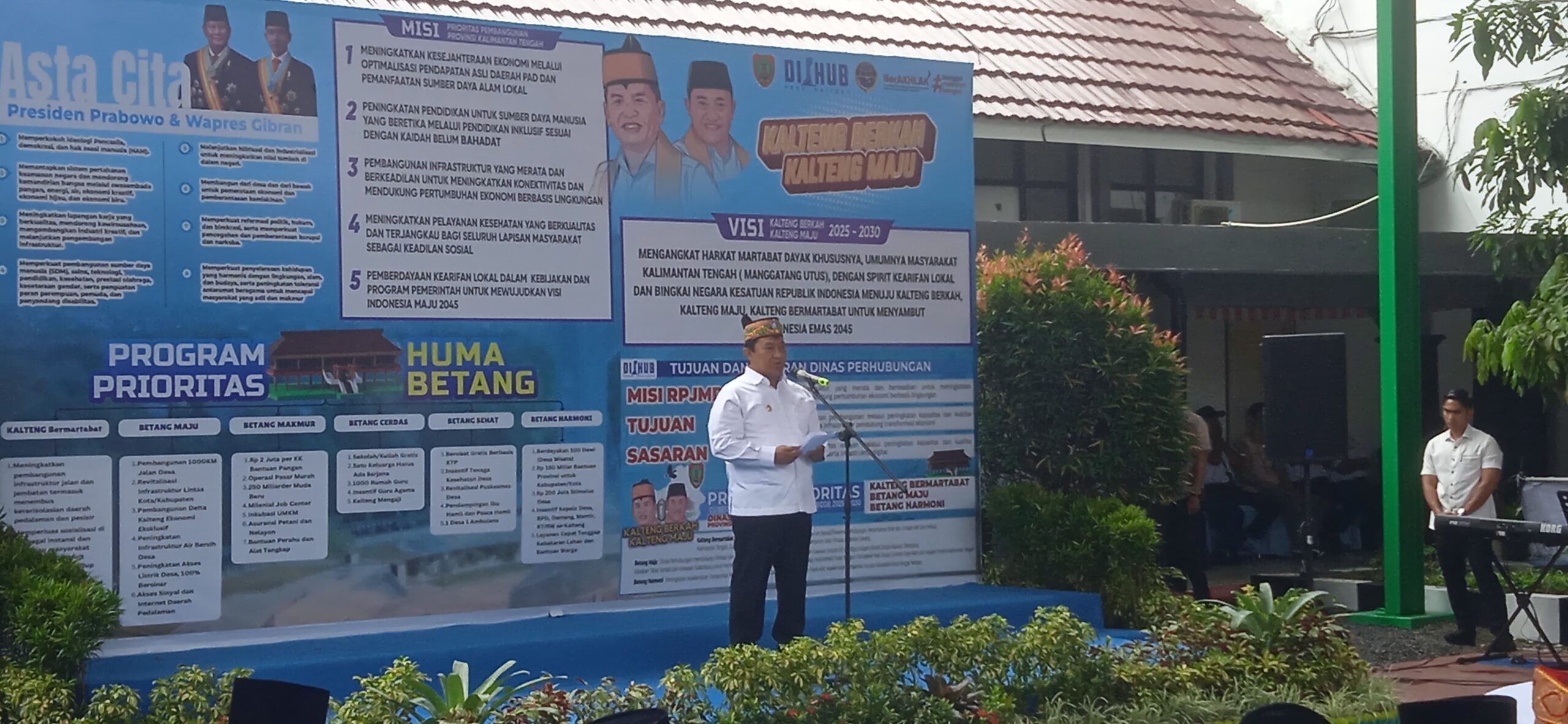 Wagub Edy Pratowo: Transportasi Jadi Urat Nadi Pembangunan Kalteng