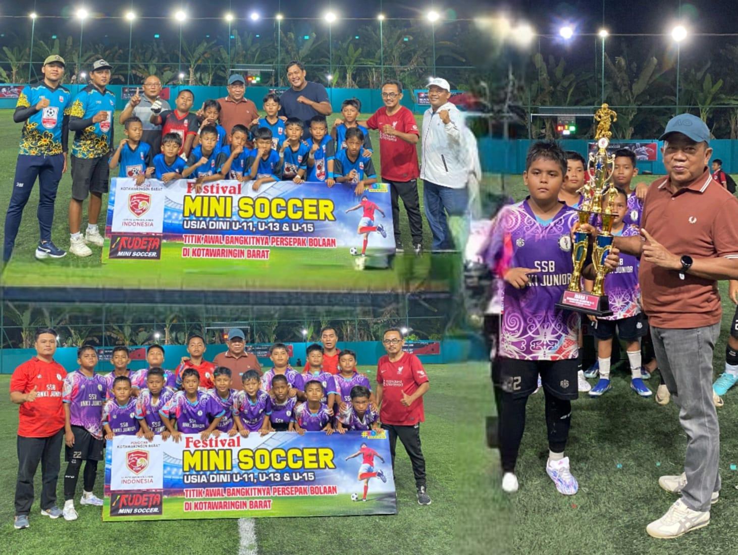 Festival Minisoccer Usia Dini KSMI Kobar Meriah, Orang Tua Ikut Antusias