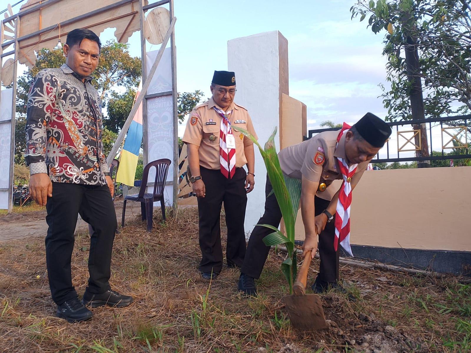 Firdaus Tegaskan Pentingnya Nilai Pancasila dan Gotong Royong di Jambore Pramuka Katingan