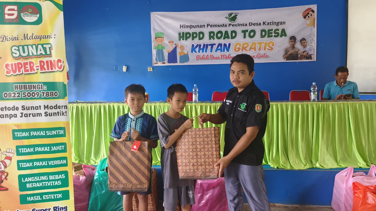 Lewat Program Road to Desa, HPPD Katingan Hadirkan Khitanan Massal Gratis