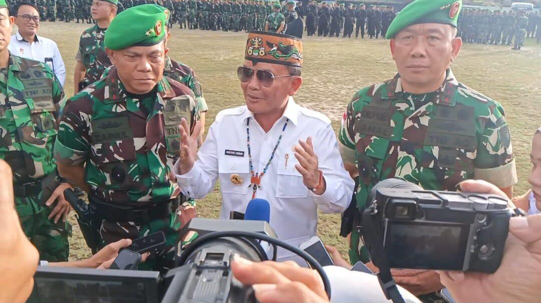 Kodam XXII Resmi Terima Pasukan, Agustiar Sampaikan Terima Kasih ke Presiden
