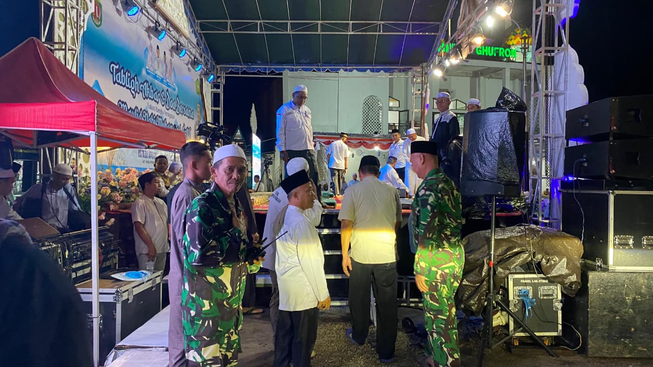 Maulid Nabi di Kasongan, TNI dan Warga Katingan Doa Bersama