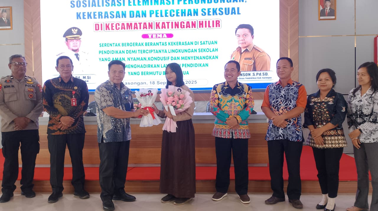Gerak Cepat! Disdik Katingan Gelar Sosialisasi Anti Kekerasan di Lima Kecamatan